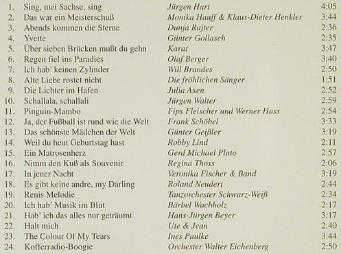 V.A.Alte Liebe rostet nicht: Hits a.d.Harth Musik Verlag,Folge1, Papagayo(9601), D,Promo,  - CD - 94283 - 10,00 Euro