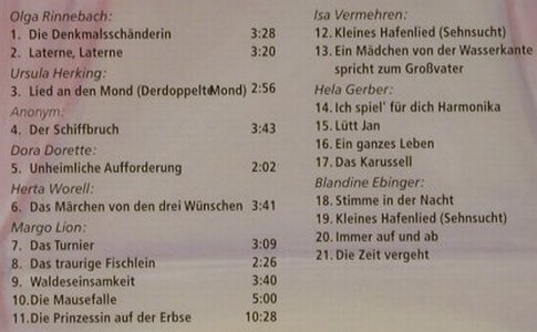Odemann,Robert T.: Die Zeit Vergeht, Duophon(), D, FS-New, 2004 - CD - 94401 - 10,00 Euro