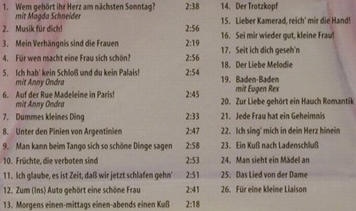 Söhnker,Hans: Ich Sing Mich In Dein Herz Hinein, Duophon(), D, FS-New, 03 - CD - 94411 - 10,00 Euro