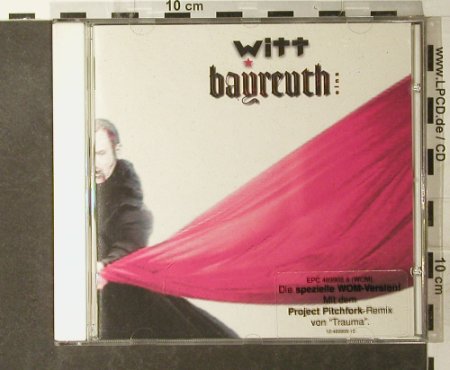 Witt: Bayreuth Eins, +Pr.Pitchfork Remix, Epic(489908-6), A, 1998 - CD - 95156 - 10,00 Euro