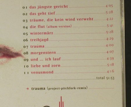 Witt: Bayreuth Eins, +Pr.Pitchfork Remix, Epic(489908-6), A, 1998 - CD - 95156 - 10,00 Euro
