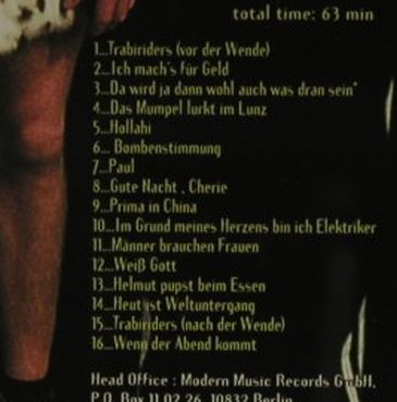Vomit,Vicki: Ich Mach's Für Geld, Modern Music Rec.(NZ 005-2), D, 1994 - CD - 96675 - 7,50 Euro