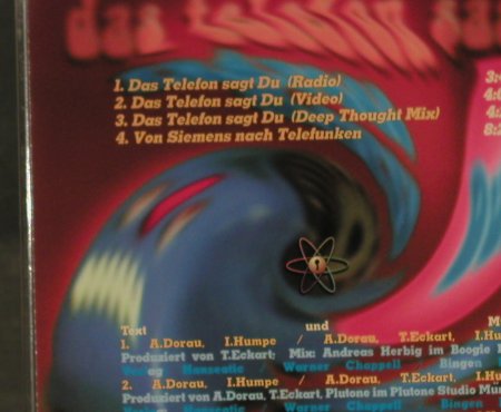 Dorau,Andreas: Das Telefon Sagt Du*3+1, Motor(851 505-2), D, 1995 - CD5inch - 96742 - 4,00 Euro