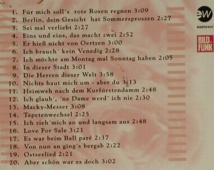 Knef,Hildegard: Für Mich Soll's Rote Rose Regnen, EW(), D, 20 Tr., 1993 - CD - 97551 - 10,00 Euro