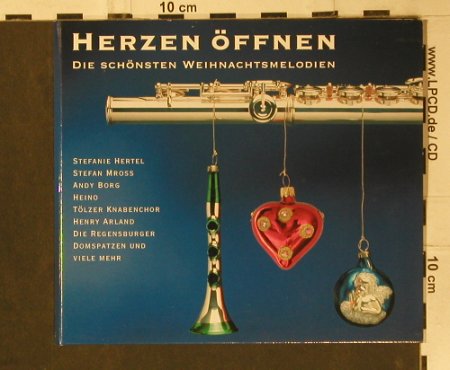 V.A.Herzen Öffnen: Die schönsten Weihnachtsmelodien, Artist for Good/DRK(AFG 3.03), D, Digi, 2003 - CD - 98967 - 5,00 Euro