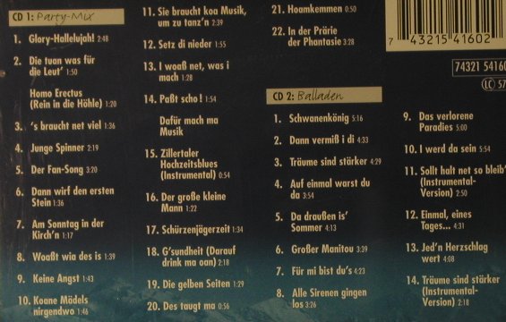 Schürzenjäger: 25 Jahre- Partymix/Balladen, Ariola(), D, 1998 - 2CD - 99207 - 7,50 Euro