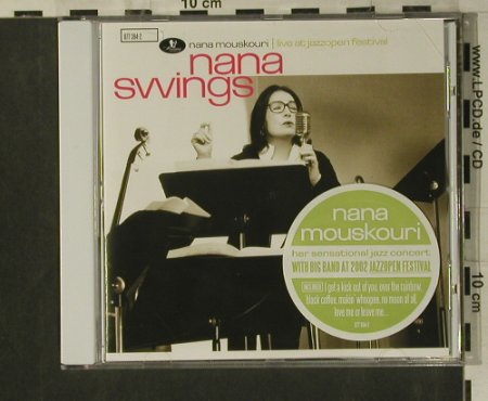 Mouskouri,Nana: Nana Swings, Mercury(077 394-2), EU, 2003 - CD - 99226 - 10,00 Euro