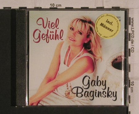 Baginsky,Gaby: Viel Gefühl, da Music(), D, 1998 - CD - 99835 - 5,00 Euro