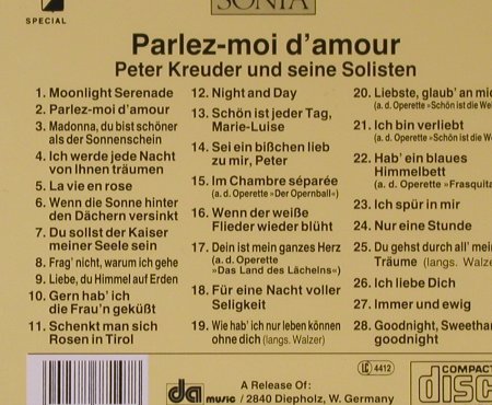 Kreuder,Peter: Star Portrait, Verträumte Melodien, Sonia(), D,  - CD - 50128 - 4,00 Euro