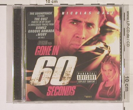 Gone In 60 Seconds: Music from, Isl.(), EU, 00 - CD - 50144 - 7,50 Euro