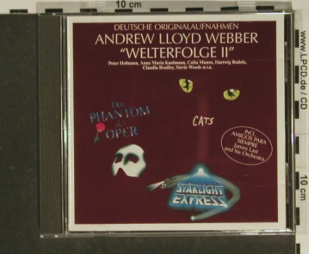 V.A.Andrew L.Webber: Welterfolge 2 , 12 Tr., Polydor(), D,  - CD - 50644 - 5,00 Euro