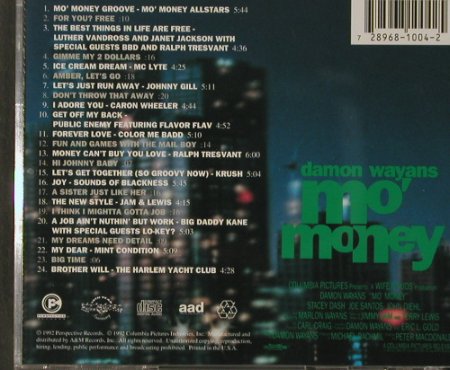 Mo' Money: Damon Wayans, 24 Tr. V.A., Columb.(), US, 1992 - CD - 51323 - 5,00 Euro