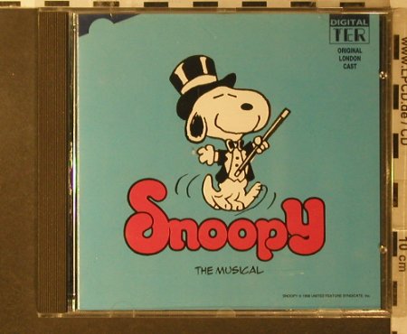 Snoopy-The Musical: Original London Cast, Jay Productions(CDTER 1073), UK, 1993 - CD - 51591 - 7,50 Euro