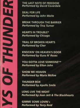Days Of Thunder: Music From, Epic(), A, 1990 - CD - 51738 - 5,00 Euro