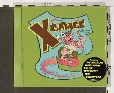 X Games-Soundtr.Album: 16 TR., TommyBoy(), UK, 97 - CD - 52749 - 2,50 Euro