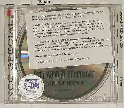 Blüm,Norbert Kleine und Linzenich: Drei Mann in einem Boot, NCC(), D,NoBookl., 95 - CD - 52899 - 4,00 Euro