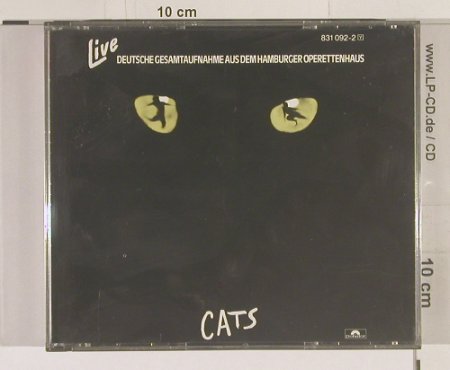 Cats: Live-Hamburger Operettenh., Polyd.(), D, 86 - 2CD - 53166 - 10,00 Euro