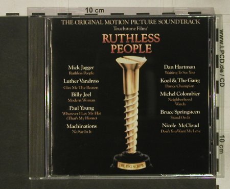 Ruthless People: Original Soundtrack, Epic(70299), A, 1986 - CD - 54071 - 7,50 Euro