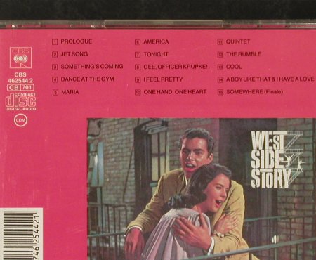 West Side Story: orig.Soundtr.Recording, CBS(), NL, 1965 - CD - 56090 - 7,50 Euro