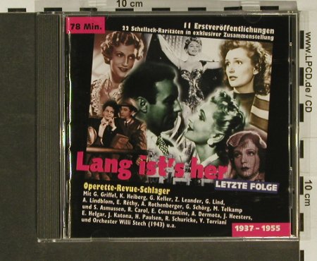 V.A.Lang ist's her, Lez Fol: 1937-1955 Operetten-Revue..., TMK(), D, nono,  - CD - 56115 - 5,00 Euro