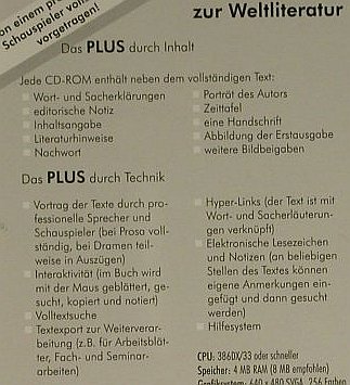 Schiller,Friedrich: Wilhelm Tell - CD ROM, Reklam(), D, 95 - CDR - 62959 - 4,00 Euro