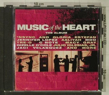 Music Of The Heart: The Album, 12 Tr., Epic(), A, 1999 - CD - 63941 - 2,50 Euro