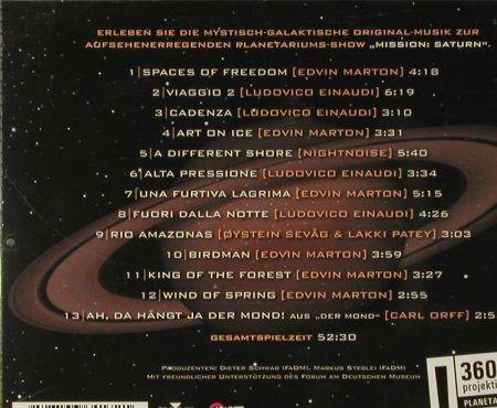 Mission: Saturn: Reise zum Herrn der Ringe, V.A., BMG/Catalyst(), EU, 2004 - CD - 69047 - 5,00 Euro