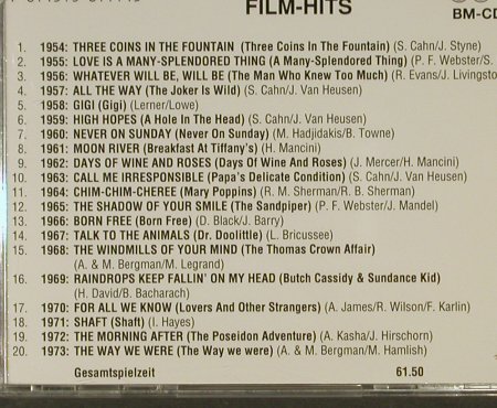 V.A.60 Jahre Oscar: Vol.2-Film Hits 1954-1973, Bella Musica(), ,  - CD - 69262 - 5,00 Euro