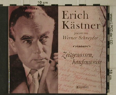 Kästner,Erich - Schneyder,Werner: Zeitgenossen, haufenweise, Digi, Preiser/Membran(223686-207), , 2006 - CD - 81584 - 5,00 Euro