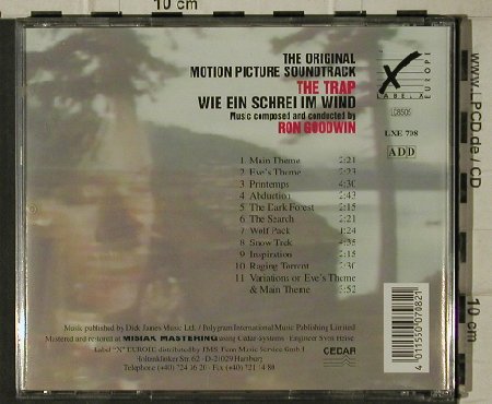 The Trap - Wie ein Schrei im Wind: Ron Goodwin, Label X(LXE 708), ,  - CD - 81591 - 15,00 Euro