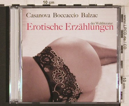 Casanova Boccaccio Balzac: Erotische Erzählungen, Power Station(0432), EU, 2006 - CD - 81741 - 4,00 Euro