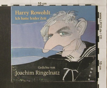 Ringelnatz,Joachim: Ich hatte leider Zeit, Digi, FS-New, Kein&Aber(), ,  - CD - 90244 - 6,00 Euro