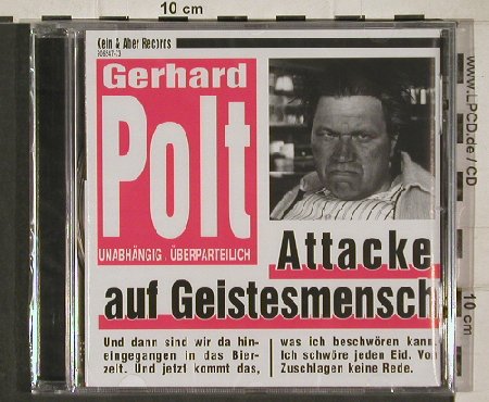 Polt,Gerhard: Attacke Auf Geistes Mensch, FS-New, Kein&Aber(), D,  - CD - 90565 - 10,00 Euro