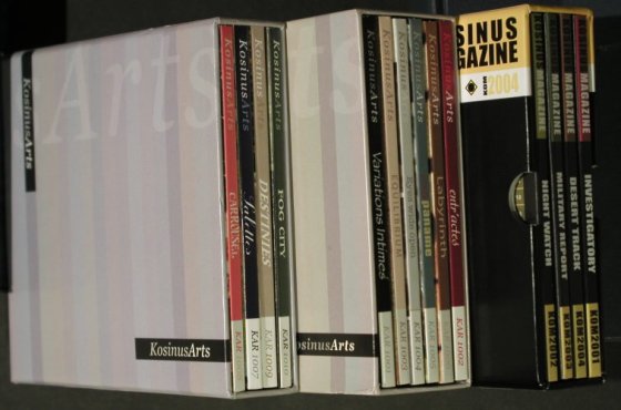 V.A.Kosinus: 14 CDs from Sound Library, 3 Boxen, Kosinus(), ,  - 14CD - 92630 - 7,50 Euro