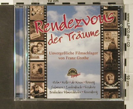 V.A.Rendezvous der Träume: Unverg.Filmschlager v. Franz Grothe, Duophon(), D,FS-New, 2005 - CD - 93734 - 10,00 Euro