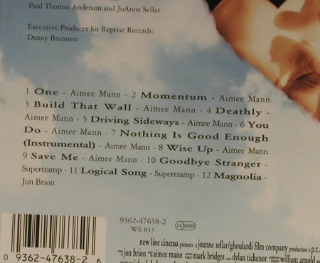 Magnolia: Music From(Aimee Mann,Supertramp..), Reprise(), D, 1999 - CD - 95533 - 10,00 Euro