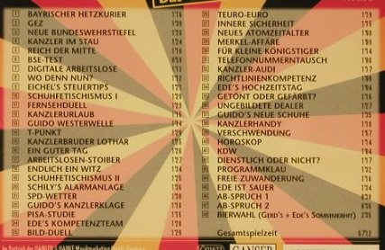 Kandidat Ruft Kanzler-Das Duell: Jens Lehrich, Frank Bremser, Ganser & Hanke(770 263-2), D, 2002 - CD - 96777 - 5,00 Euro