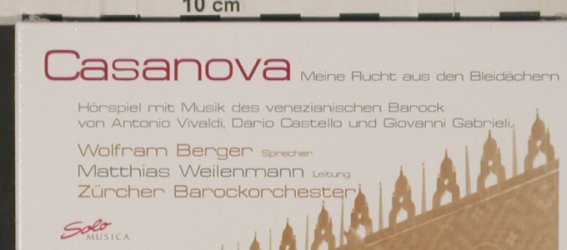 Casanova: Meine Flucht aus den Bleidächern, SR DSR(SM 136), EU,FS-New, 2008 - CD - 99981 - 10,00 Euro