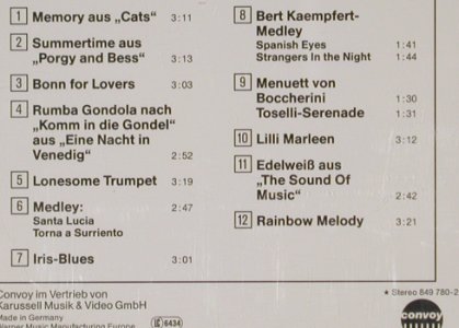 Noris,Günter und s.Gala-Big Band: Musik zum Streicheln, Convoy(849 780-2), D,  - CD - 81101 - 5,00 Euro