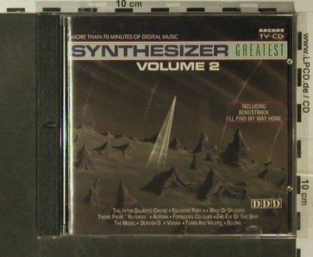 V.A.Synthesizer Greatest +Vol.2: 17 Tr.u.a.Autobahn,Bolero,The Model, Arcade(01 4020 61), D, 1989 - CDx2 - 83942 - 7,50 Euro