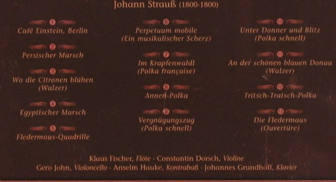 Bremer Kaffeehausorchester - V.A.: Lieben Sie Strauss ?, Sony(), , 1999 - CD - 83951 - 10,00 Euro