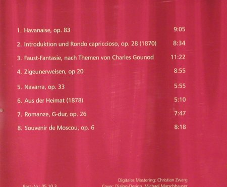 Arlt,Hans Georg: Virtuose Violine(StudioOrch.Berlin), Duophon(05 10 3), D, 2001 - CD - 83997 - 7,50 Euro