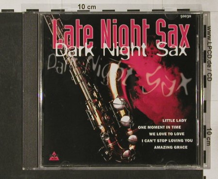 Tuxedo Junction Orchestra: Late Night Sax Dark Night Sax,14Tr., PopMusic(50030), ,  - CD - 84016 - 5,00 Euro