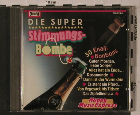 Happy Music Express: Die Super Stimmungsbombe,m-/vg+, Europa(100 459.0), D,  - CD - 84299 - 5,00 Euro