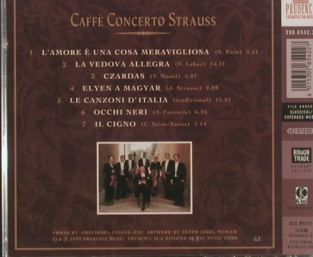 Caffè Concerto Strauss: Momenti Musicali, FS-New, Prudence(), D, 1999 - CD - 91063 - 7,50 Euro