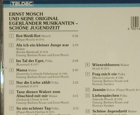 Mosch,Ernst: Schöne Jugendzeit, Teldec(8.26455 ZR), D, 1987 - CD - 97285 - 10,00 Euro