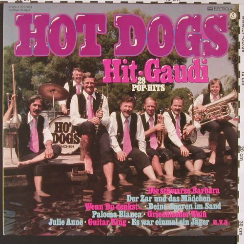 Hot Dogs: Hit Gaudi-28 Pop Hits, EMI(27 551-1), D, 1976 - LP - E6787 - 5,00 Euro