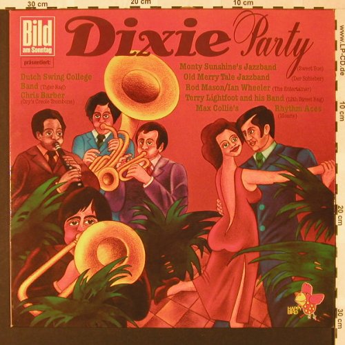 V.A.Dixie Party: Dutch Swing College...Chris Barber, Happy Bird(5028), D,  - LP - E7337 - 4,00 Euro
