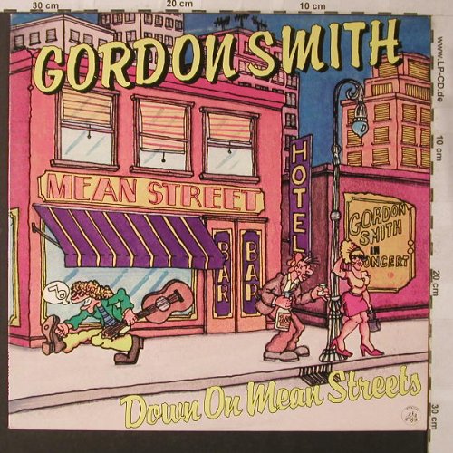 Smith,Gordon: Down On The Mean Streets, Appaloosa(AP 005), I, 1980 - LP - F1139 - 7,50 Euro