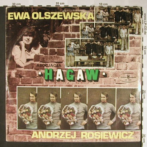 Olszewska,Ewa / Andrzej Rosiewicz: Asocjaja Hagaw, bad Cond.playable, Muza(SX 1490), PL,vg-/vg+,  - LP - H2124 - 3,00 Euro